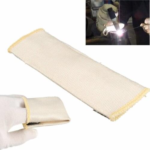 Useful TIG Welding Soldering Fiber Protection Finger Gloves 16cm Shield Guard Heat