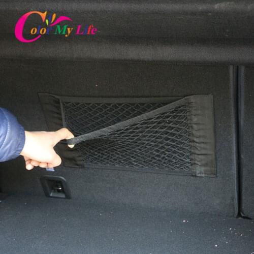 Color My Life Car Seat Back Storage Mesh Net Luggage Holder Pocket Bag For Ford Focus 2 3 4 Fiesta Ecosport For Mondeo Kuga