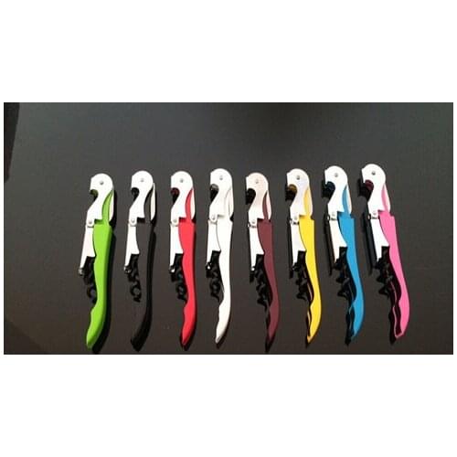Waiter Wine Tool Bottle Opener Sea horse Corkscrew Knife Pulltap Double Hinged Corkscrew 120pcs