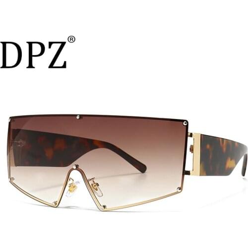 2020 New retro mens big frame modern brand sunglasses high-quality womens fashion all-match cool sunglasses Oculos De Sol