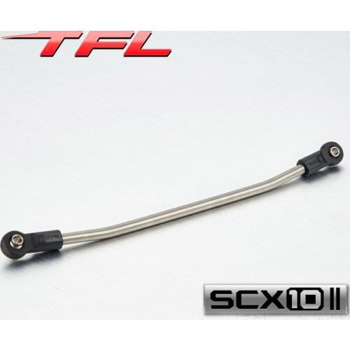 TFL RC Car accessories 1/10 AXIAL SCX10 II Rock Crawler Titanium Alloy Steering Linkage Rod TH01942-SMT6