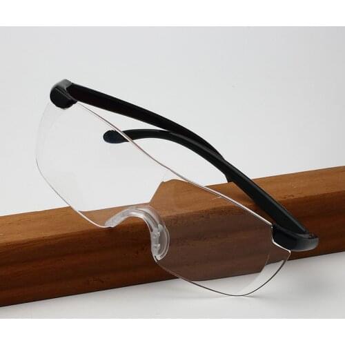1.6 times Magnifying Reading Glasses Big Vision 250% Magnification Presbyopic Glasses Magnifier Eyewear Presbyopia +250 Degrees