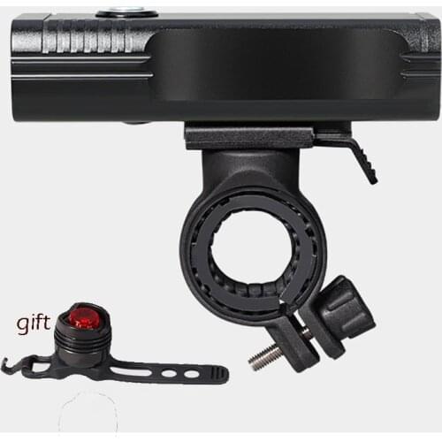 Bright LED 2*T6/L2 LED 3 Light Modes Waterproof Front Bicycle Light Rechargeable Flashlight with Mount