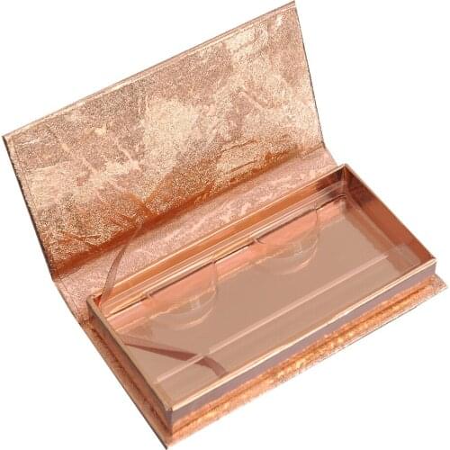 100/pack Wholesale False eyelashes package box custom logo eyelash packaging Makeup Faux Cils 3D mink lashes case bulk vendors