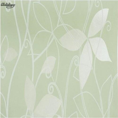 Beibehang Modern minimalist 3D three-dimensional foliage wallpaper living room sofa TV background non-woven wallpaper