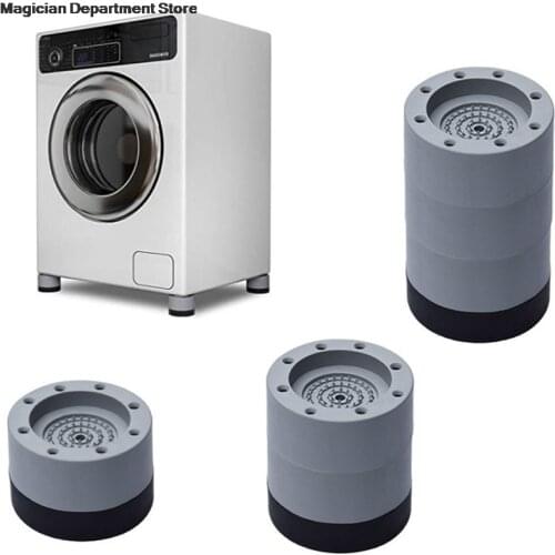 4PCS Universal Fixed for Washing Machine Rubber Mat Anti Vibration Feet Pads Laundry Washer Dryer Refrigerator Feet Fixed Pad