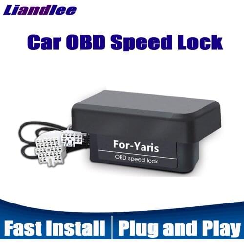 Plug And Play Car Accessories OBD Speed Lock For Toyota Yaris 2014 2015 2016 2017 Safety Door Lock And Unlock Module