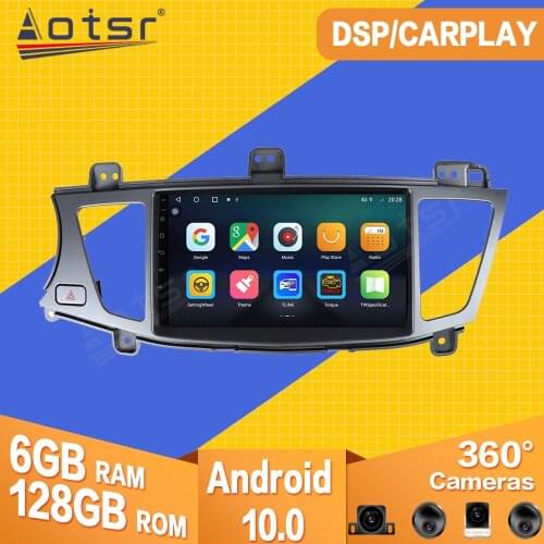 Carplay For Kia K7 2007 2008-2014 Android Car Tape Radio Recorder Multimedia Player Stereo GPS Navi Video PX6 Head Unit No 2 din