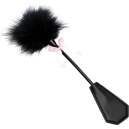 IKOKY Sex Toys for Couple Leather Spanking Paddle Clit Stimulation Slave Flogger Fetish Sex Whips SM Horse Whip Adult Game