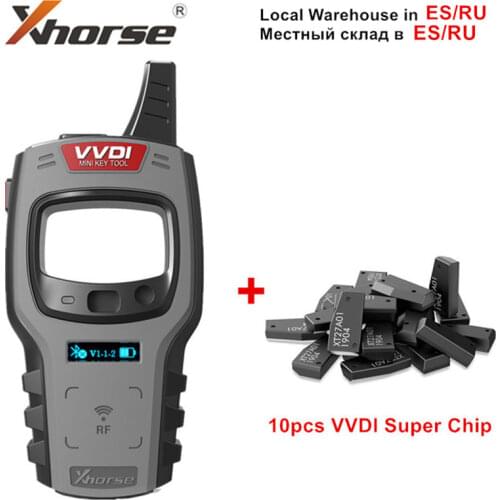 Xhorse VVDI Mini Key Tool Remote Key Programmer Support IOS/Android System Global Version with Super/4D/48 Chips