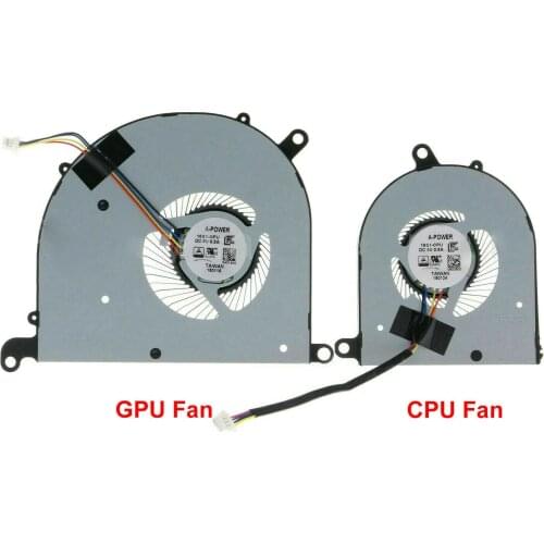 NEW CPU&GPU Cooling Fan For MSI PS63 Modern 8RC 8SC GTX1050 16S1-CPU MS-16S1