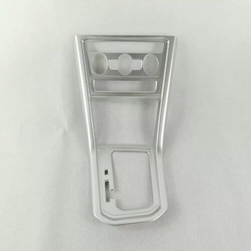 Fit For Volkswagen Touran 2016 New Car styling Gear panel Water Cup Holder trim Decoration Frame sticker