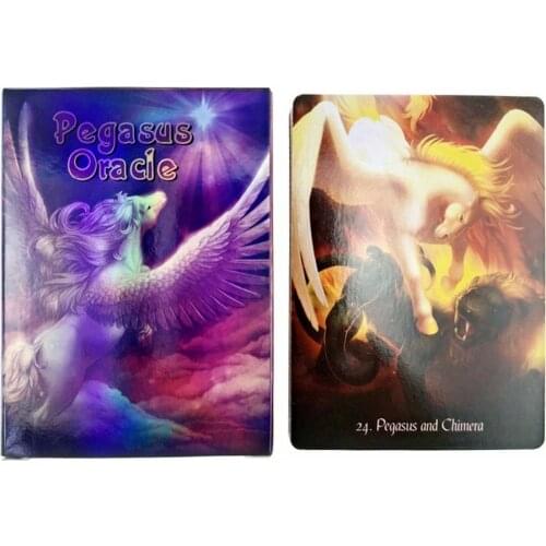 Oracle Cards For Pegasus Interactive Board Full English Classic Board Games Cards Imaginative Oracle Divination Desk Tarot Game