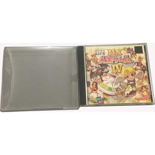 100 pcs Transparent Clear box For PS 1 for Playstation 1 game card box plastic Protector collection storage protective box