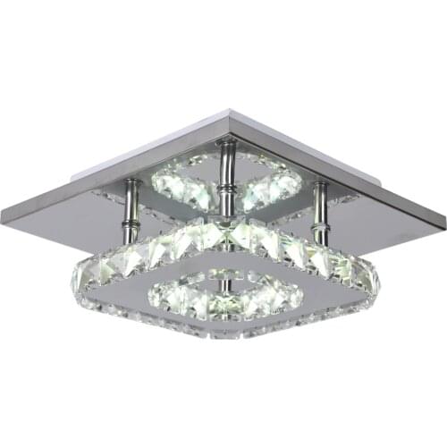 Modern led chandelier led lamps high-power living room 12W led K9 crystal chandelier lighting led lustre light chandeliers