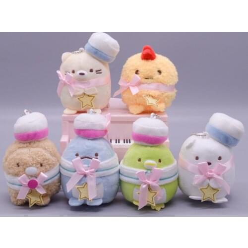 Japanese Anime Sumikko Gurashi Plush Pendant San-X Corner Bio Plush Toy Soft Stuffed Animals Toys Gifts