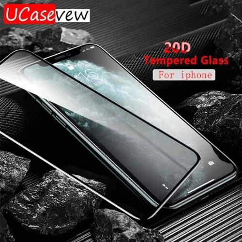 20D Protective Glass For iPhone 6 6S 7 8 Plus SE2020 Screen Protector Full Cover For iPhone 12 11 X XR Full Cover Tempered Glass
