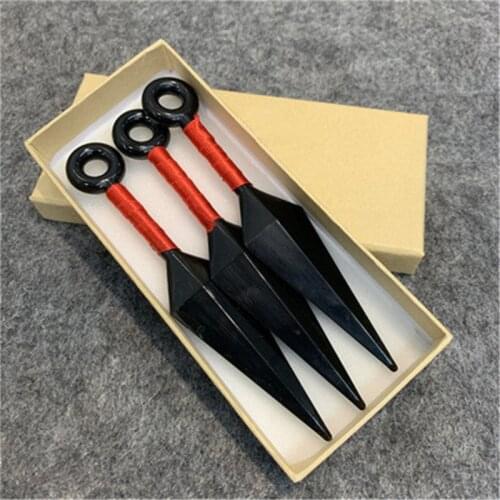 3pcs Anime Cosplay Kakashi Prop Kunai Knives Weapons Armor Kid Adult Throwing Darts Accessories Jujutsu Kaisen