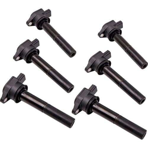 6pcs Ignition Coils Pack for Mitsubishi Endeavor 2004 2005 2006 2007 2008 Limited LS V6 3.8L 230CID SE UF481 New