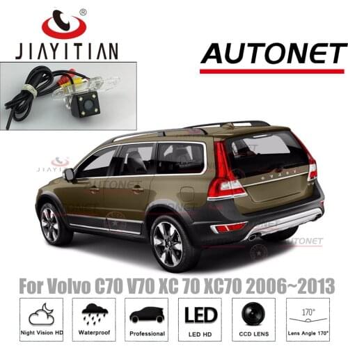 JIAYITAN Car Rear View Camera For Volvo C70 V70 XC 70 XC70 2008~2017 CCD Night Vision License Plate Camera/ Parking Assistance