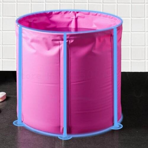 Bath Barrel Adults Can Fold Bathing Barrel Household Bathtub Bathtub Large And Thick Bathtub Sweat Vaporizer