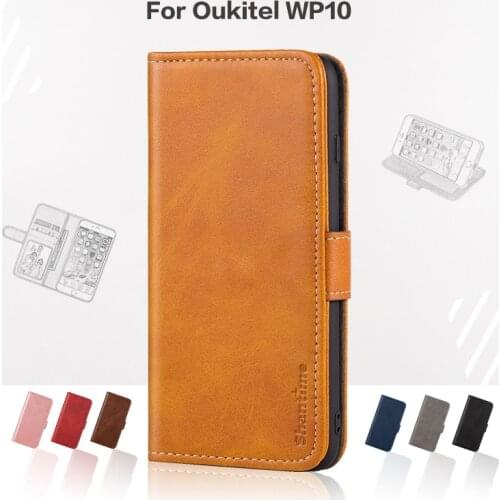 Flip Cover For Oukitel WP10 Business Case Leather Luxury With Magnet Wallet Case For Oukitel WP10 Phone Cover