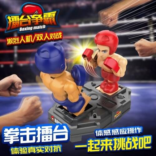 Induction Challenge Arena Toys Childrens Electric Toys Double Duel Robot Decompression Boxing Educational Board Games For Boys