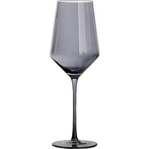 European Plating Grey Red Wine Glass Crystal Glassware Goblet Wedding Champagne Cocktail Cup Decanter Party Drinkware
