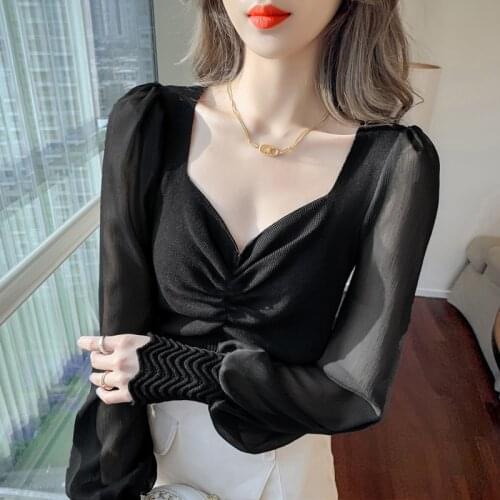 JEYONGZOO Long Blouses