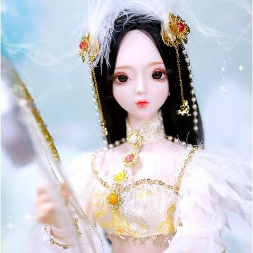 Dream Fairy 1/3 Doll BJD Fairy Style 26 Joints 62cm Ball Jointed Dolls SD MSD with Clothes Shoes Makeup DIY Dolls for Girls