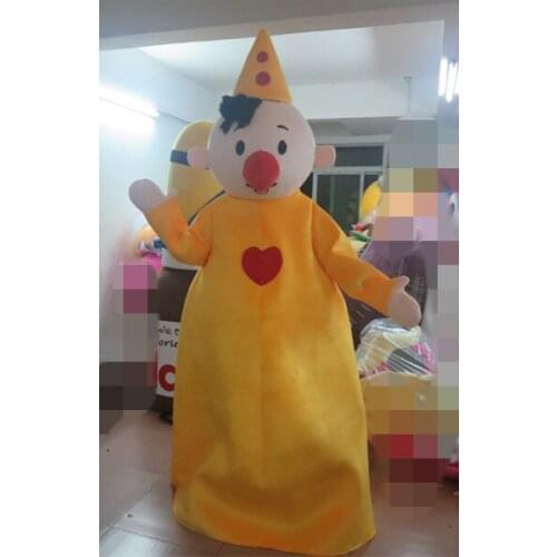 Hot sale 2016 Cartoon Character Adult cute fashion yellow hat boy Mascot Costume fancy dress party costume