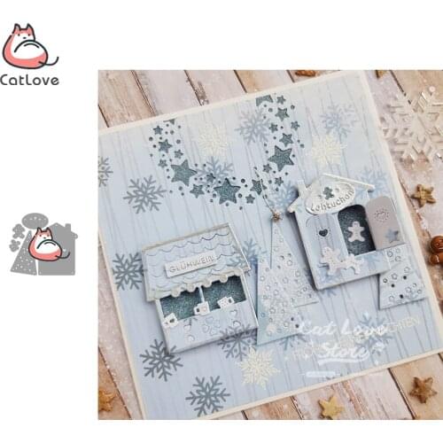Sweet House Series Metal Cutting Dies Scrapbooking Stencil Die Cuts Card Making DIY Decorative Craft Embossing New Dies For 2019