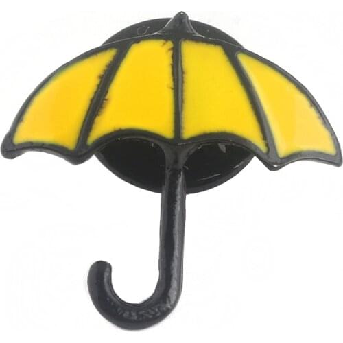 M2 Fashion Movie Yellow Umbrella Pin Brooch Hot Sale Personality Fashion Jewelry HIMYM How I Met Your Mother