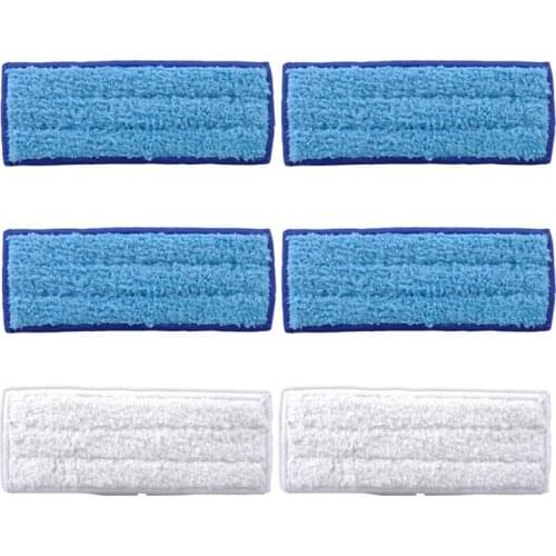 Washable Mopping Pads For Irobot Braava Jet 240 241 Included 4 Pcs Wet Pads 2 Pcs Dry Pads