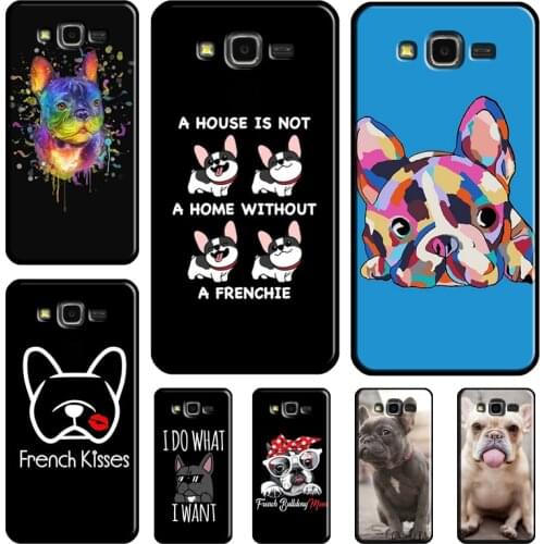 French Bulldog Dog Animals Soft Case For Samsung Galaxy A7 A9 A6 A8 Plus A3 A5 2017 2016 J6 J3 J4 J5 J7 J2 Core 2018