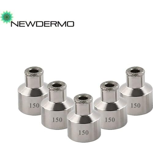 NEWDERMO 5Pcs Diamond Dermabrasion Tips for Microdermabrasion Peeling Facial Lift Exfoliate Skin rejuvenation Machine #150