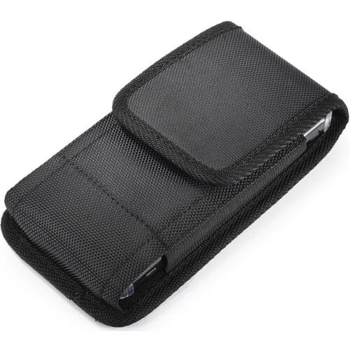 Nylon Carrying Phone Holster For Aspera Gem R8 Belt Clip Hook Waist Bag For Archos Diamond Pouch Cover for Blackview BV9900