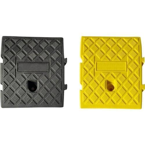 Portable Lightweight Curb Ramps Heavy Duty Plastic Threshold Ramp Mat Pad Car Trailer Truck Bike Motorcycle Curb Ramp