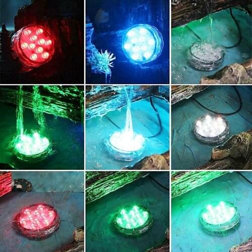 20pcs/lot Submersible led Light Base wedding Favors And Gifts lights for party decoration supplies with remote control