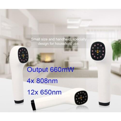 Household LED Display Portable 650nm 808nm Low Level Laser Therapy Device LLLT Cold Laser Clinic Use Physical Therapy Device