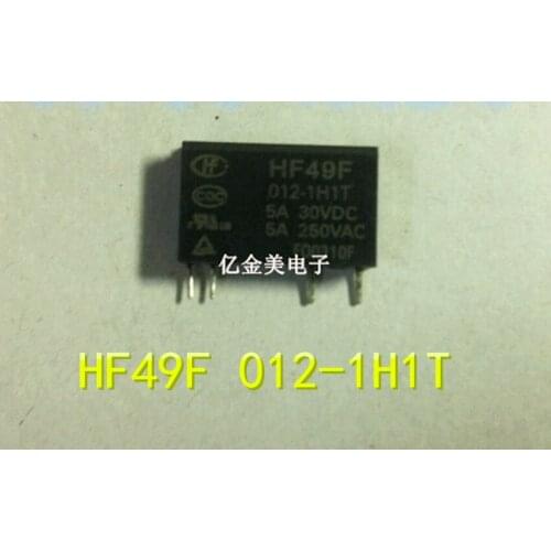 Relay HF49F 012-1H1T HF49F 012-1H1 HF49F-012-1H1T
