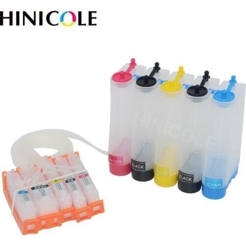 Hinicole PGI-550 CLI-551 Printer Ciss Ink Tank For Canon Canon PIXMA MG5450 MG5550 MG5650 MG6350 MG6450 MG6650 Printer