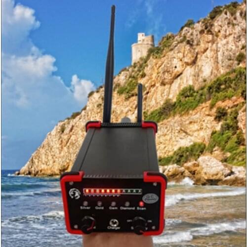 Hand held remote sensing underground metal scanning and positioning instrument remote underground detector treasure detector to