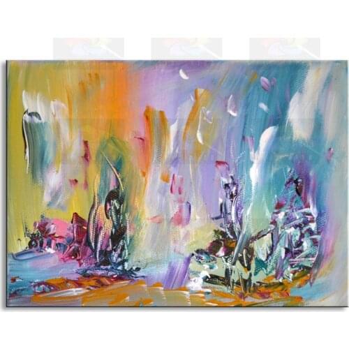 Handmade oil painting on canvas modern 100% Best Art Abstract oil painting original directly from artis CHX-00C