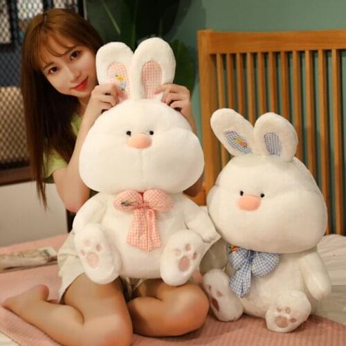 Lovely Couple Rabbit Plush Toy Plush Animals Toys Stuffed Bunny Soft Kids Baby Sleep Appease Doll Birthday Gifts for Children