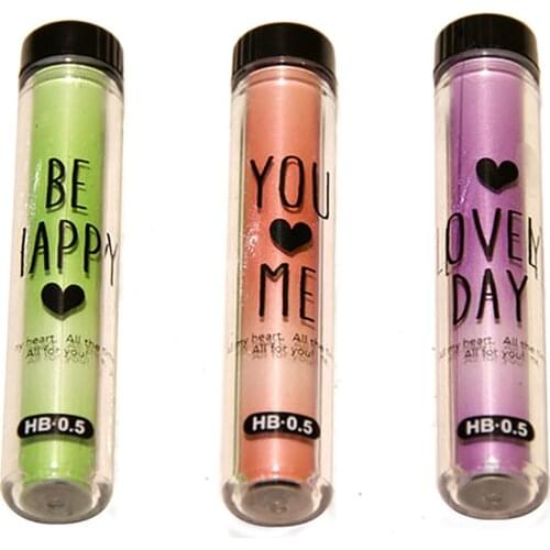 20pcs/set Mechanical Pencil Lead Replacement School Supplies 0.5mm/0.7mm HB Automatic Pencil Refill Students Stationery