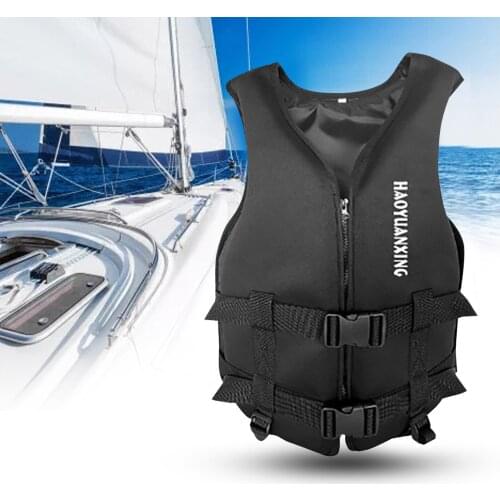 Life Jacket Adult Polyester Oxford Cloth Water Sports Rowing Jacket Outdoor Rafting Vest Swimming Snorkeling Suit Fishing Vest