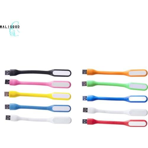 MALIGOOD Luz LED Book Light Mini Portable USB LED Light Power Bank Portable Notebook LED Reading Desk Light USB Night Lights