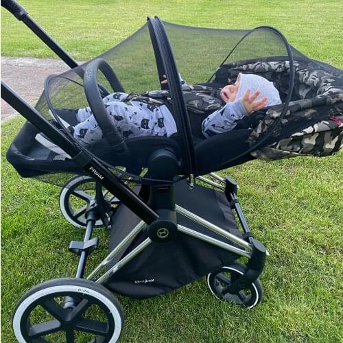 Universal 95% Baby Stroller Accessories Mosquito Net For Yoyacare Yoyaplus GB POCKIT YOYA Pushchair