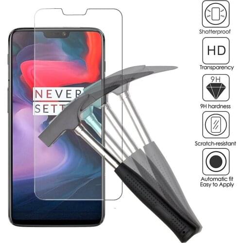 HD Tempered Glass For Oneplus 7 7T 6T 5T 6 5 3T 3 1+7 1+6 Screen Protector One Plus 7 Oneplus7 6 T 7T Protective Glass Film Case